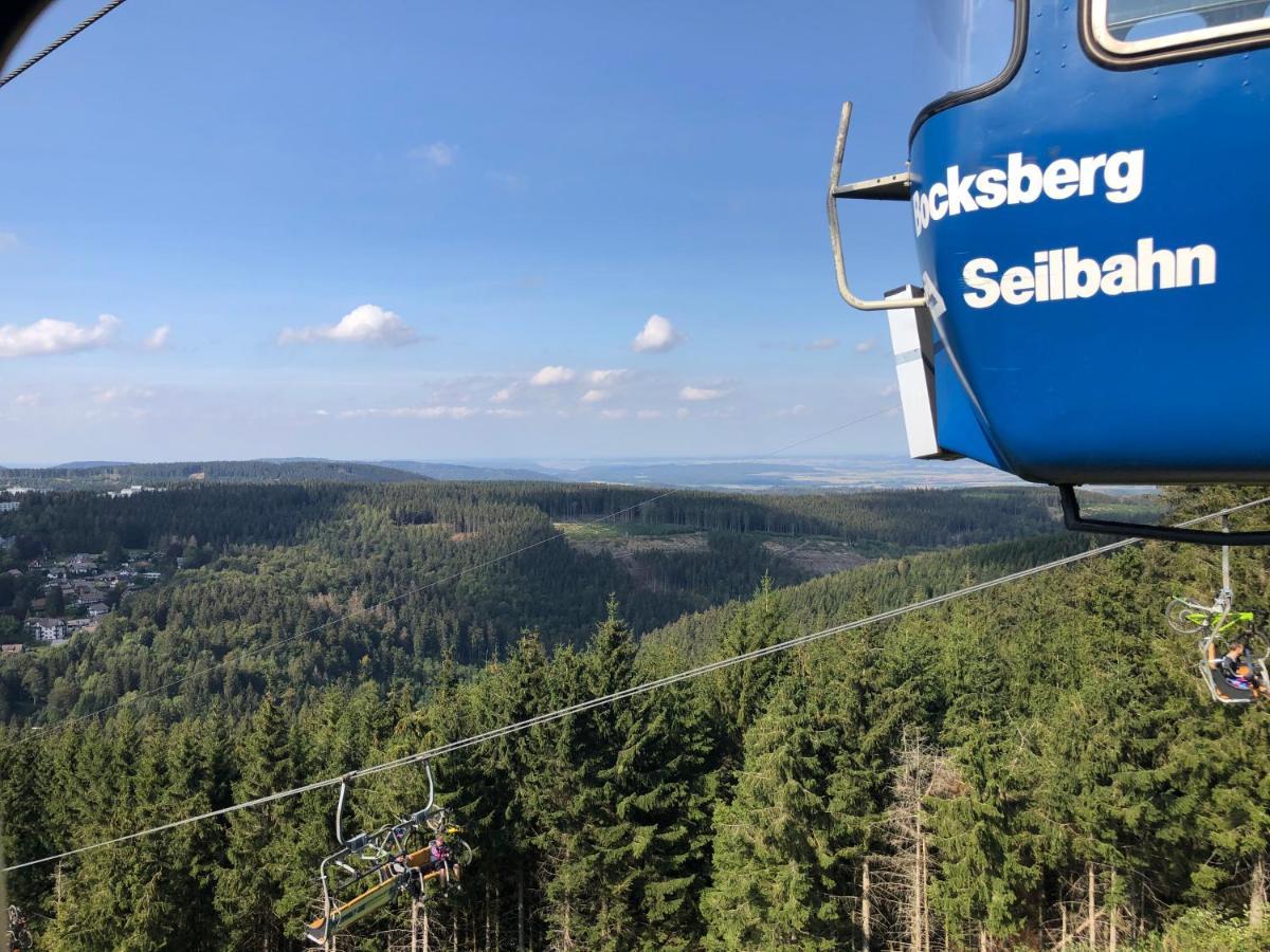 고슬라르 Bocksbergglueck In Hahnenklee, Endreinigung, Bezogene Betten, Handtuecher Inklusive 아파트 외부 사진